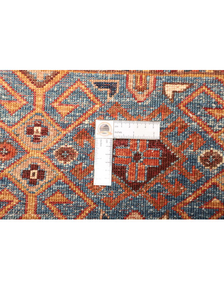 Tappeto Samarkand Pakistan 82x292 Rosso Terraco