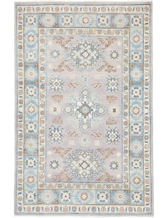 Hand Made Rug Kazak Afghanistan 101x153 Light L