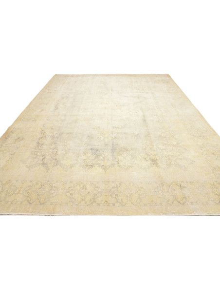 Tappeto Vintage Persia bianco giallo 305x410