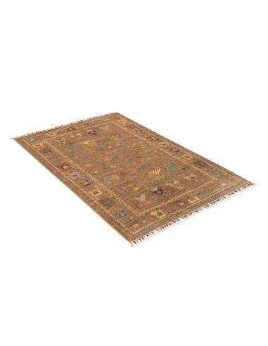 Hand Made Rug Rubin Pakistan 102x154 Earthy Bro