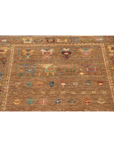 Hand Made Rug Rubin Pakistan 102x154 Earthy Bro