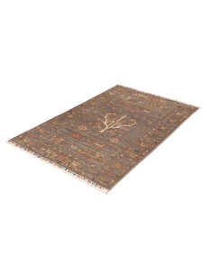 Hand Made Rug Rubin Pakistan 98x150 Grey Brown 2