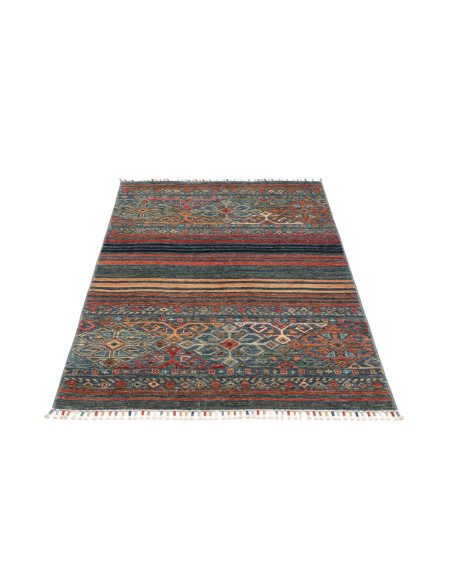 Hand Made Rug Rubin Pakistan 96x149 Blue Terrac
