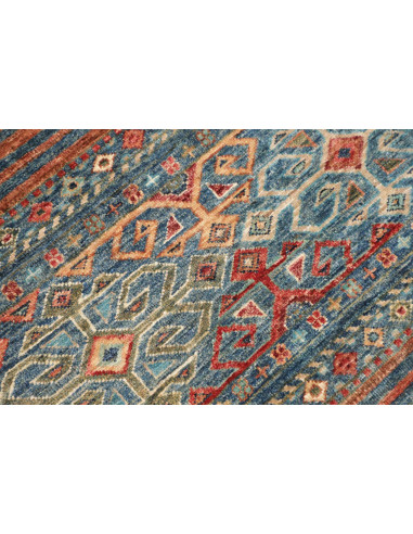 Hand Made Rug Rubin Pakistan 96x149 Blue Terrac