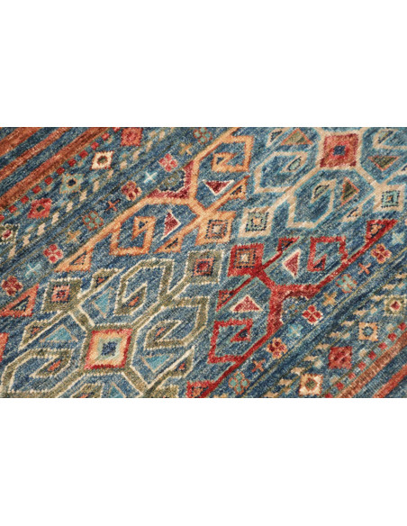Hand Made Rug Rubin Pakistan 96x149 Blue Terrac