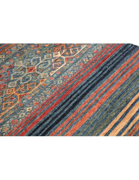 Hand Made Rug Rubin Pakistan 96x149 Blue Terrac