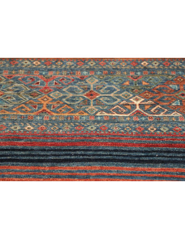 Hand Made Rug Rubin Pakistan 96x149 Blue Terrac