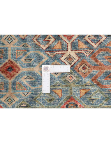 Hand Made Rug Rubin Pakistan 96x152 Teal Blue O