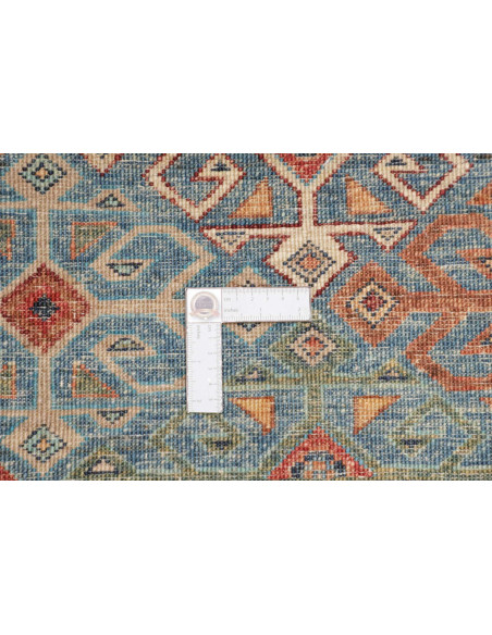 Hand Made Rug Rubin Pakistan 96x152 Teal Blue O