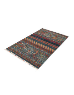 Hand Made Rug Rubin Pakistan 97x151 Blue Orange 2