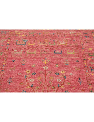 Hand Made Rug Rubin Pakistan 97x155 Coral Red M