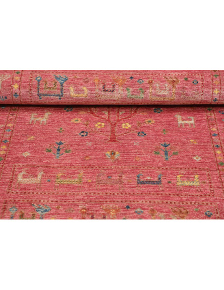 Hand Made Rug Rubin Pakistan 97x155 Coral Red M