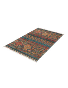 Hand Made Rug Rubin Pakistan 99x151 Teal Terrac 2
