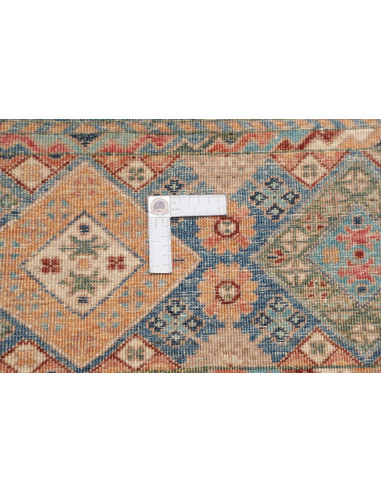Hand Made Rug Rubin Pakistan 99x151 Teal Terrac