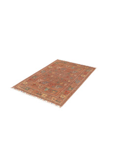 Hand Made Rug Rubin Pakistan 99x150 Terracotta 2