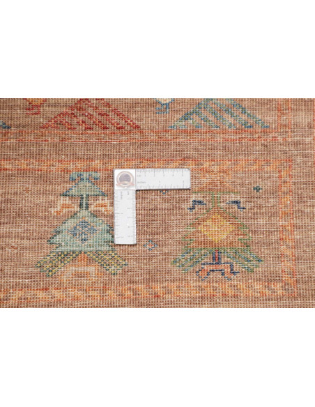 Hand Made Rug Rubin Pakistan 99x150 Terracotta