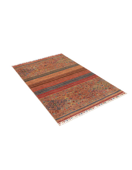 Hand Made Rug Rubin Pakistan 100x152 Terracotta