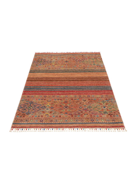 Hand Made Rug Rubin Pakistan 100x152 Terracotta