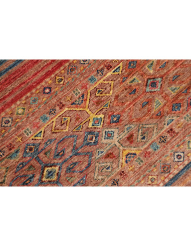 Hand Made Rug Rubin Pakistan 100x152 Terracotta