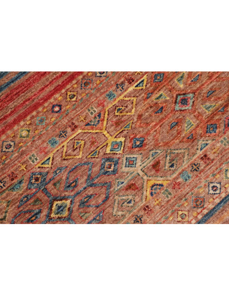 Hand Made Rug Rubin Pakistan 100x152 Terracotta
