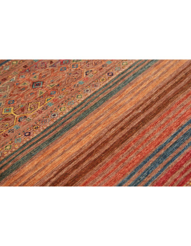 Hand Made Rug Rubin Pakistan 100x152 Terracotta