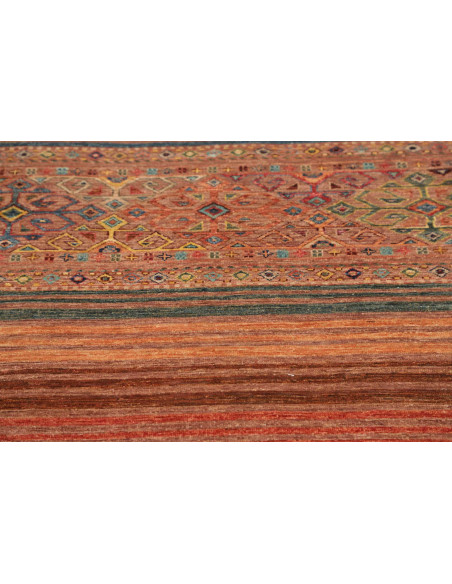 Hand Made Rug Rubin Pakistan 100x152 Terracotta