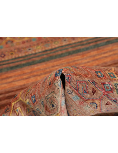 Hand Made Rug Rubin Pakistan 100x152 Terracotta