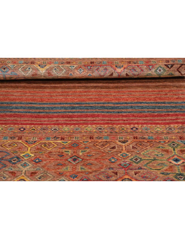 Hand Made Rug Rubin Pakistan 100x152 Terracotta