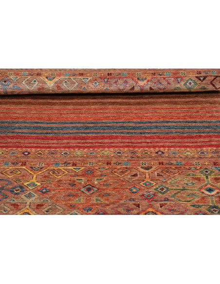 Hand Made Rug Rubin Pakistan 100x152 Terracotta