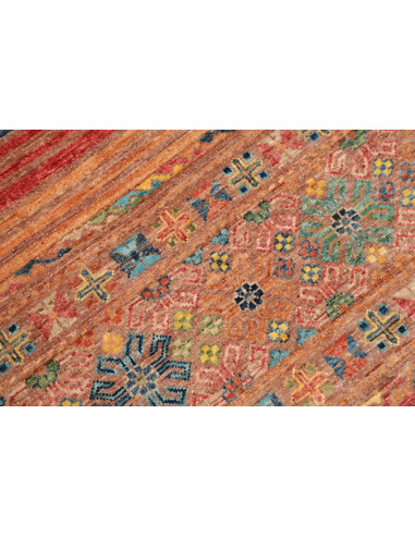 Hand Made Rug Rubin Pakistan 101x150 Terracotta