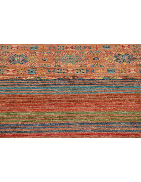 Hand Made Rug Rubin Pakistan 101x150 Terracotta