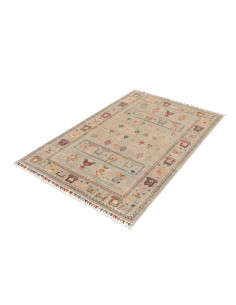 Hand Made Rug Rubin Pakistan 101x153 Beige Mult 2