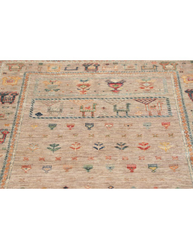 Hand Made Rug Rubin Pakistan 101x153 Beige Mult