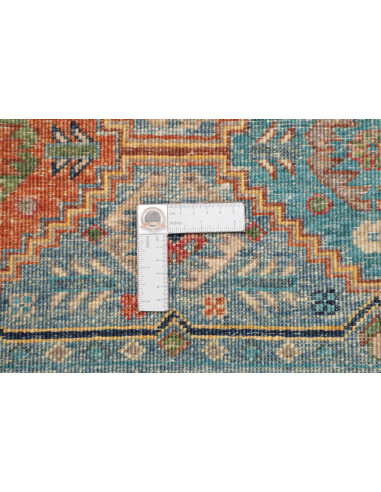 Hand Made Rug Rubin Pakistan 99x152 Blue Teal T