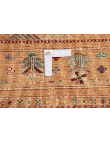 Hand Made Rug Rubin Pakistan 96x134 Terracotta
