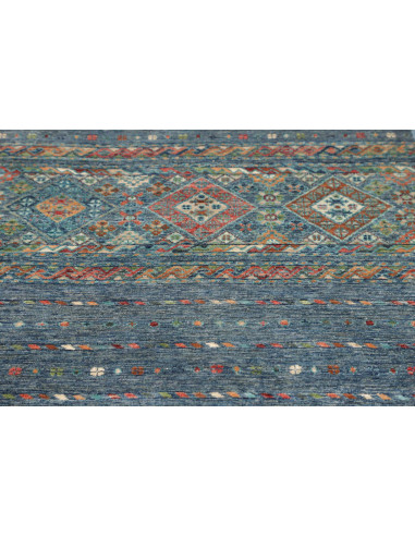 Hand Made Rug Rubin Pakistan 97x156 Ocean Blue