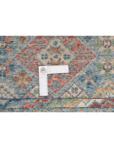 Hand Made Rug Rubin Pakistan 97x156 Ocean Blue