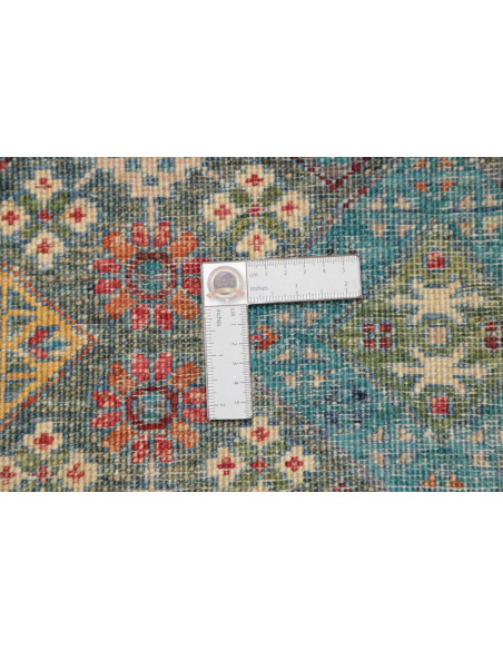 Hand Made Rug Rubin Pakistan 98x152 Petrol Blue