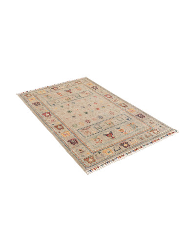 Hand Made Rug Rubin Pakistan 99x149 Beige Multi