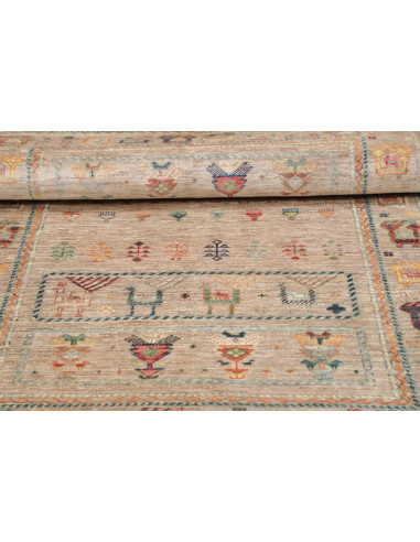 Hand Made Rug Rubin Pakistan 99x149 Beige Multi