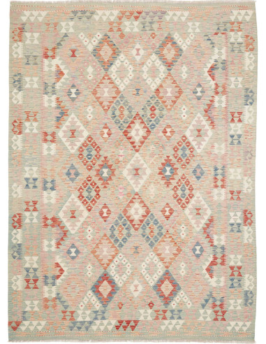 Hand Made Rug Kilim Afghanistan 176x235 Beige R