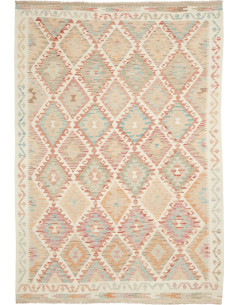 Hand Made Rug Kilim Afghanistan 169x244 Beige T