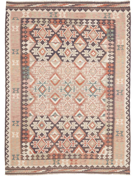 Hand Made Rug Kilim Afghanistan 169x232 Dark Br