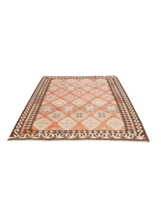 Hand Made Rug Kilim Afghanistan 177x239 Orange 2