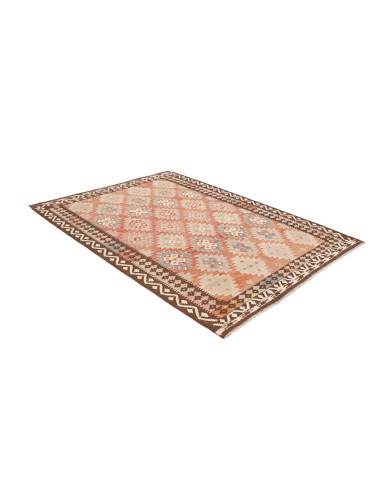 Hand Made Rug Kilim Afghanistan 177x239 Orange