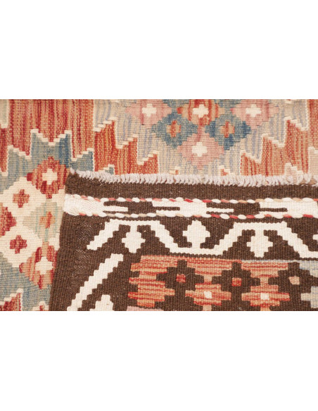 Hand Made Rug Kilim Afghanistan 177x239 Orange
