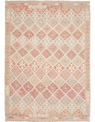 Hand Made Rug Kilim Afghanistan 176x248 Beige R