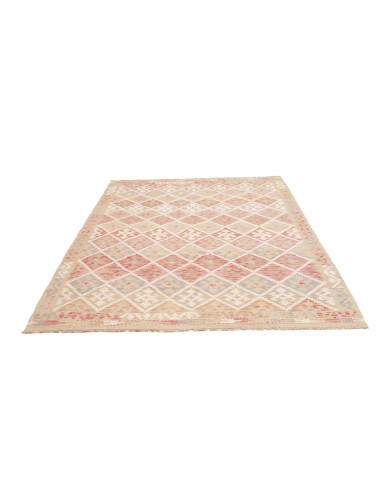 Hand Made Rug Kilim Afghanistan 176x248 Beige R