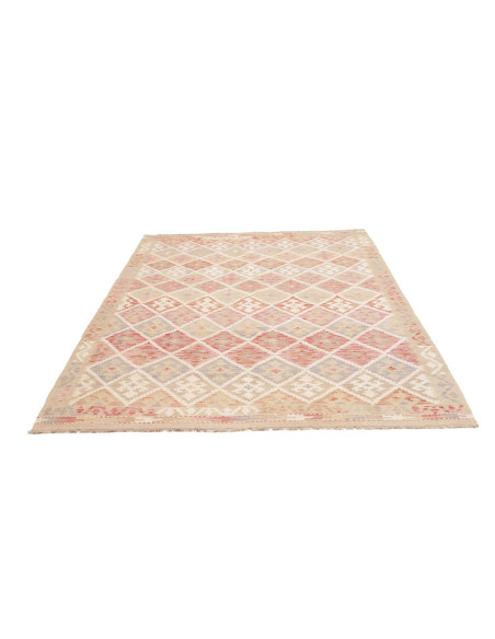 Hand Made Rug Kilim Afghanistan 176x248 Beige R