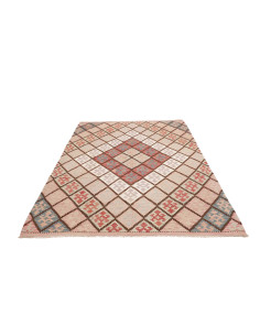 Hand Made Rug Kilim Afghanistan 167x244 Pink Be 2